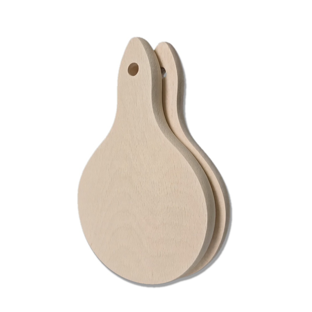 Regendruppel plankje beuken 13x3cm